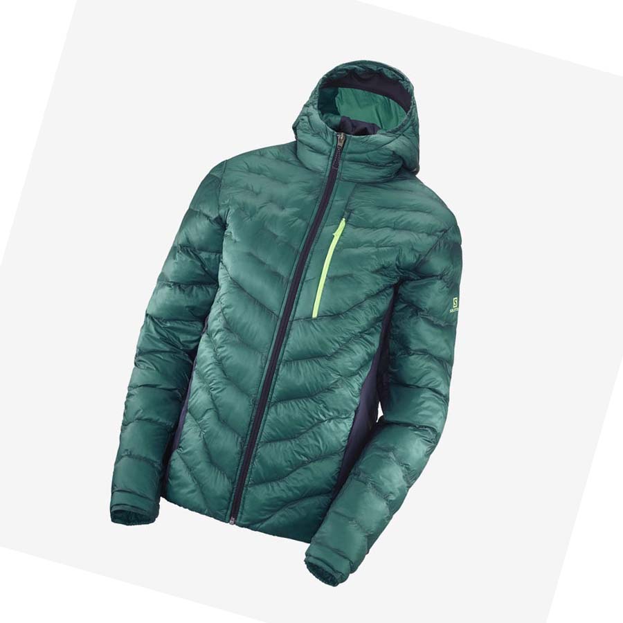 Chaquetas Salomon OUTPEAK PRIMALOFT INSULATED Mujer Verdes | MX 2443BEX